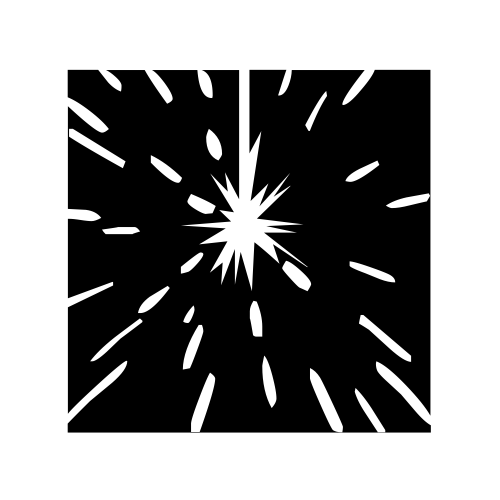 🎇 Emoji Domain black and white Symbola rendering