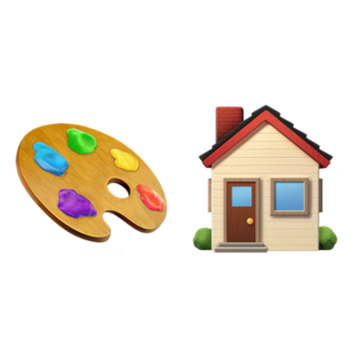 🎨🏠 Emoji Domain iOS rendering