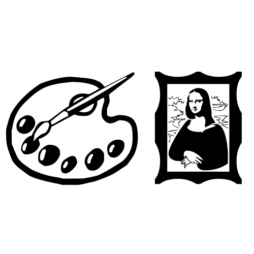 🎨🖼 Emoji Domain black and white Symbola rendering