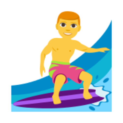 🏄 Emoji Domain EmojiOne rendering