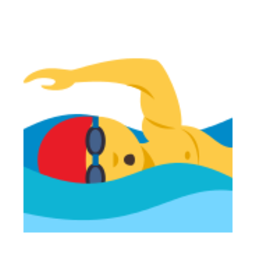 🏊‍♂ Emoji Domain EmojiOne rendering
