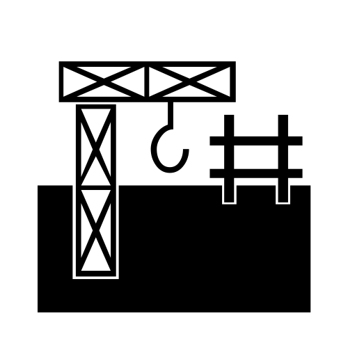 🏗 Emoji Domain black and white Symbola rendering