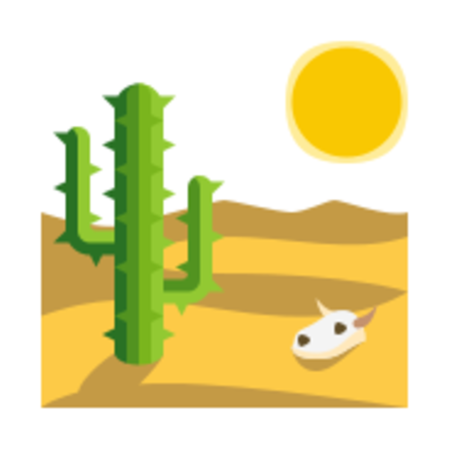🏜 Emoji Domain EmojiOne rendering