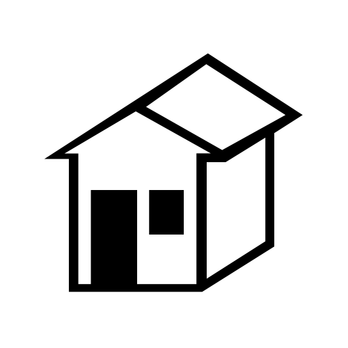 🏠 Emoji Domain black and white Symbola rendering