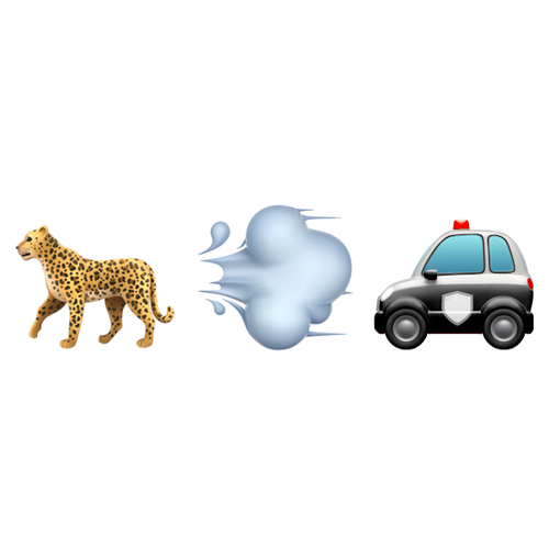 🐆💨🚓 Emoji Domain iOS rendering
