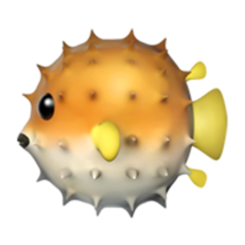 🐡 Emoji Domain iOS rendering