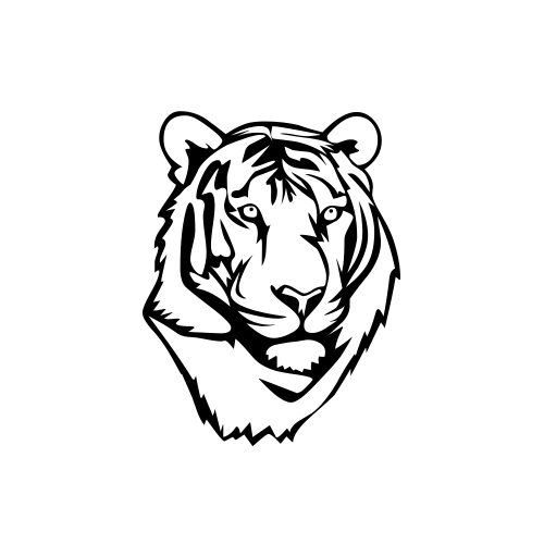 🐯 Emoji Domain black and white Symbola rendering