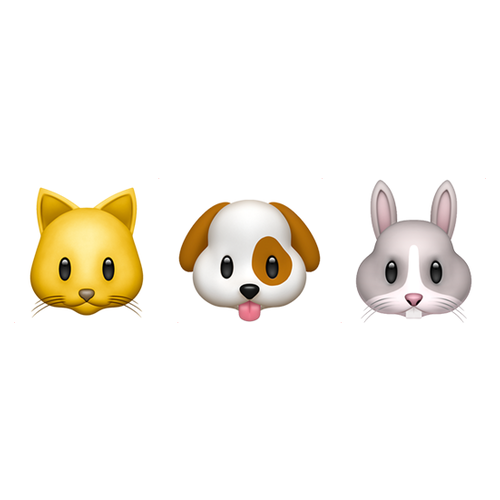 🐱🐶🐰 Emoji Domain iOS rendering