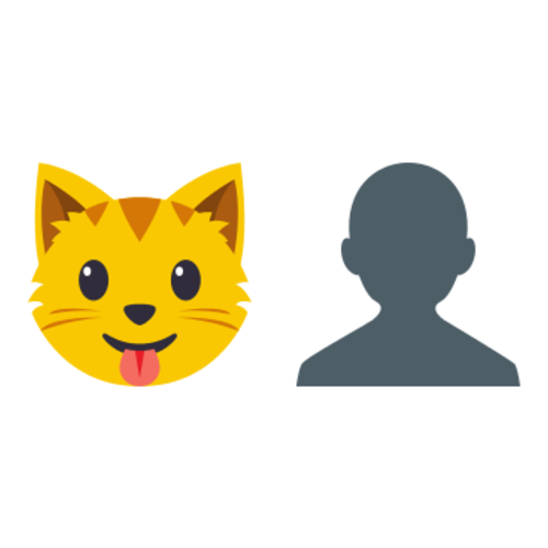 🐱👤 Emoji Domain EmojiOne rendering