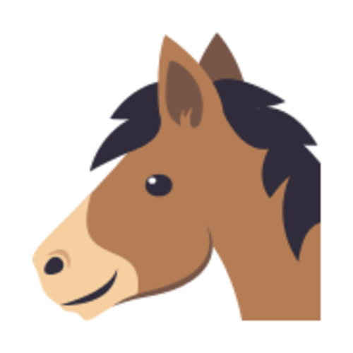 🐴 Emoji Domain EmojiOne rendering