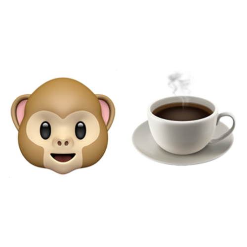🐵☕ Emoji Domain iOS rendering