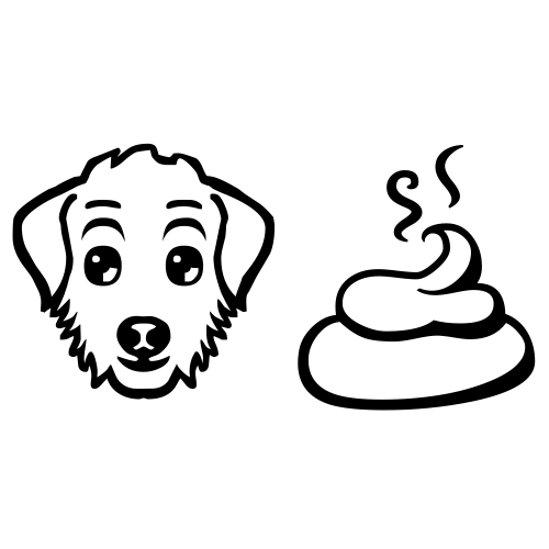 🐶💩 Emoji Domain black and white Symbola rendering