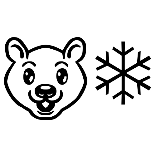 🐻‍❄ Emoji Domain black and white Symbola rendering