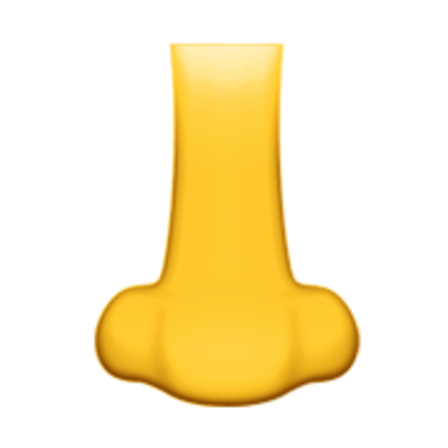 👃 Emoji Domain iOS rendering