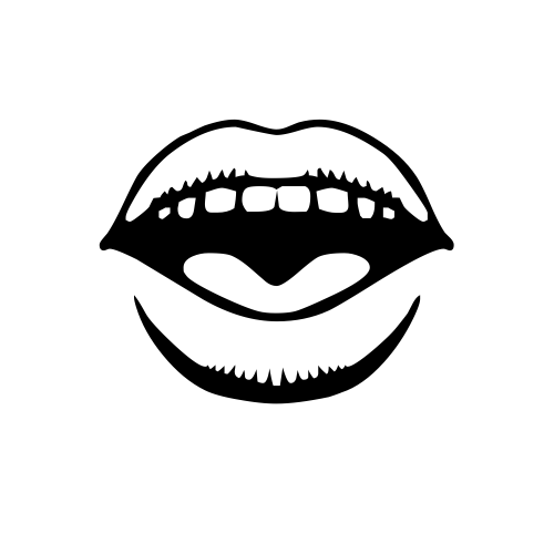 👄 Emoji Domain black and white Symbola rendering