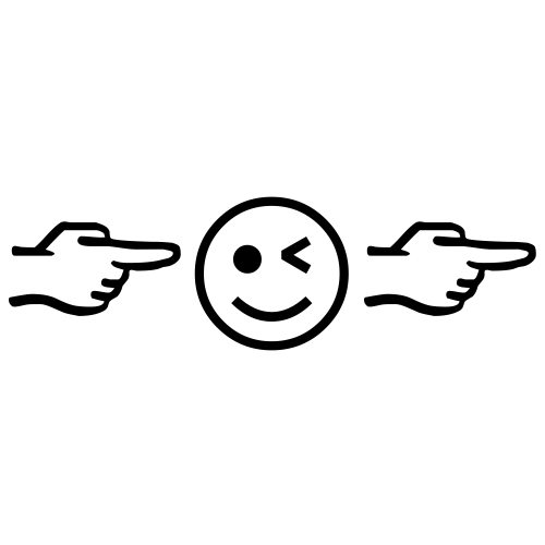 👉😉👉 Emoji Domain black and white Symbola rendering