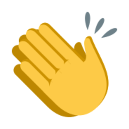 👏 Emoji Domain EmojiOne rendering