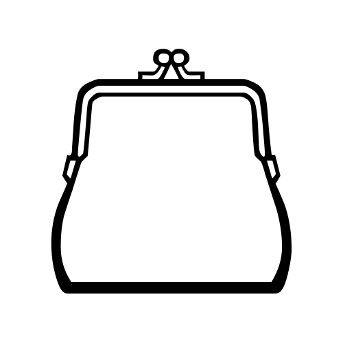👛 Emoji Domain black and white Symbola rendering