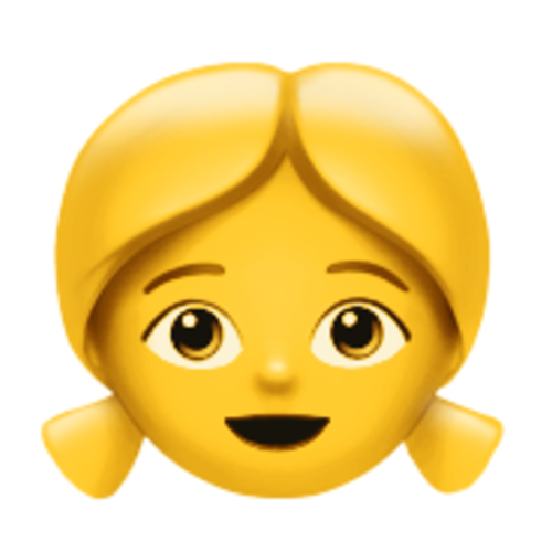 👧 Emoji Domain iOS rendering