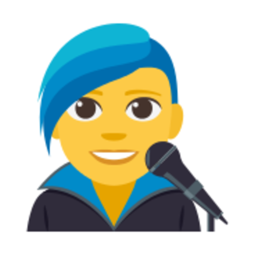 👨‍🎤 Emoji Domain EmojiOne rendering