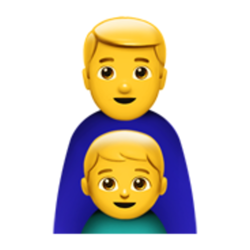 👨‍👦 Emoji Domain iOS rendering