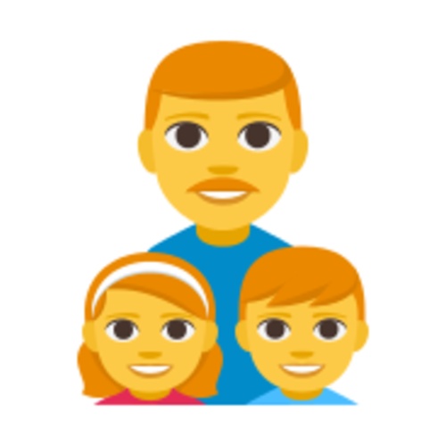 👨‍👧‍👦 Emoji Domain EmojiOne rendering