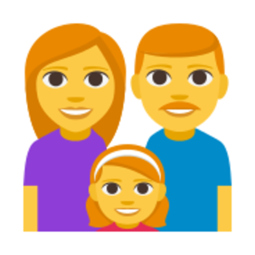 👨‍👩‍👧 Emoji Domain EmojiOne rendering