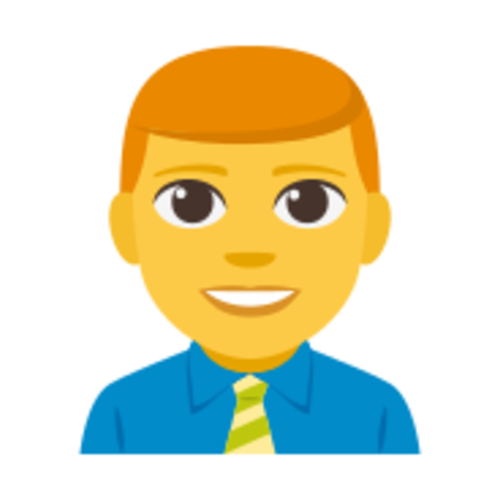 👨‍💼 Emoji Domain EmojiOne rendering