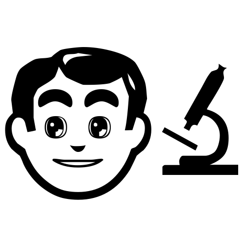 👨‍🔬 Emoji Domain black and white Symbola rendering