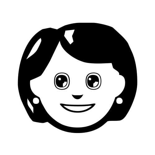 👩 Emoji Domain black and white Symbola rendering