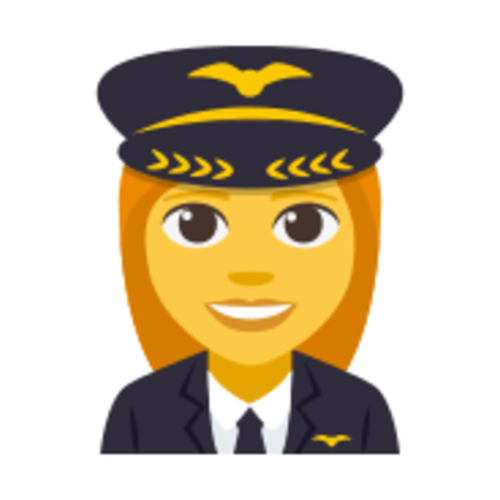 👩‍✈ Emoji Domain EmojiOne rendering