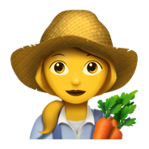 👩‍🌾 Emoji Domain iOS rendering