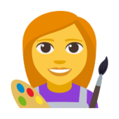 👩‍🎨 Emoji Domain EmojiOne rendering