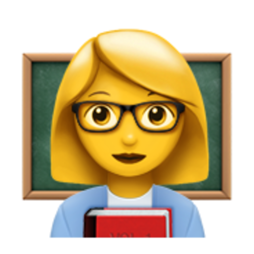 👩‍🏫 Emoji Domain iOS rendering