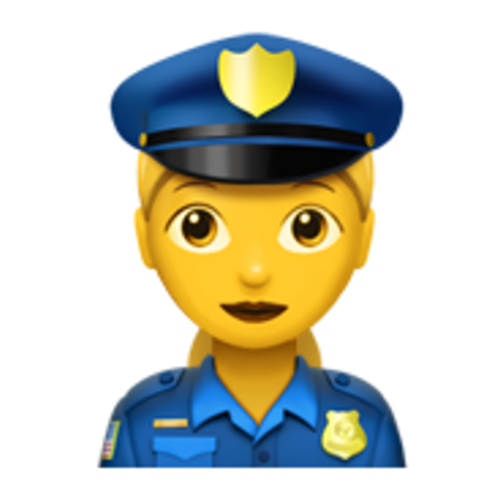 👮‍♀ Emoji Domain iOS rendering