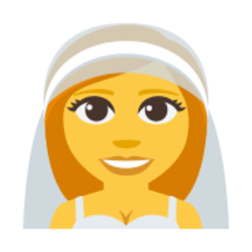 👰 Emoji Domain EmojiOne rendering