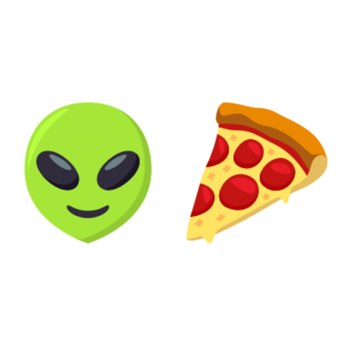 👽🍕 Emoji Domain EmojiOne rendering