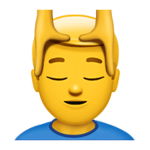 💆‍♂ Emoji Domain iOS rendering