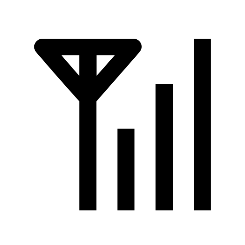 📶 Emoji Domain black and white Symbola rendering