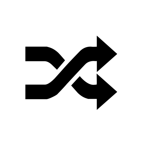 🔀 Emoji Domain black and white Symbola rendering