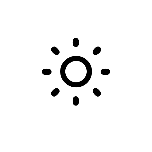 🔅 Emoji Domain black and white Symbola rendering