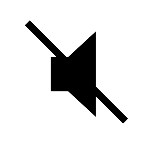 🔇 Emoji Domain black and white Symbola rendering