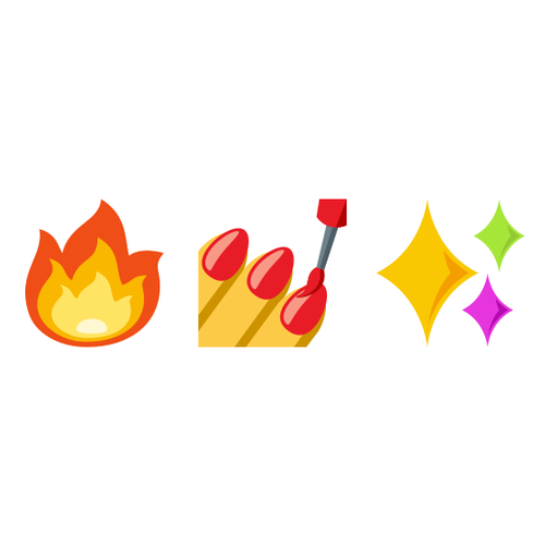🔥💅✨ Emoji Domain EmojiOne rendering