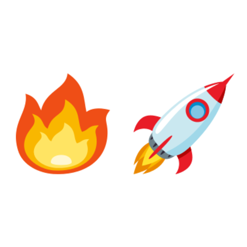 🔥🚀 Emoji Domain EmojiOne rendering