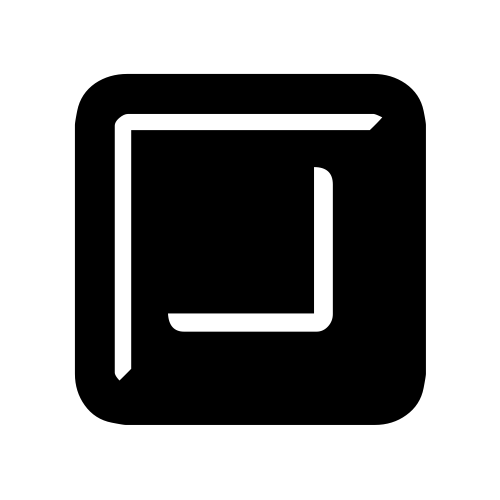 🔲 Emoji Domain black and white Symbola rendering