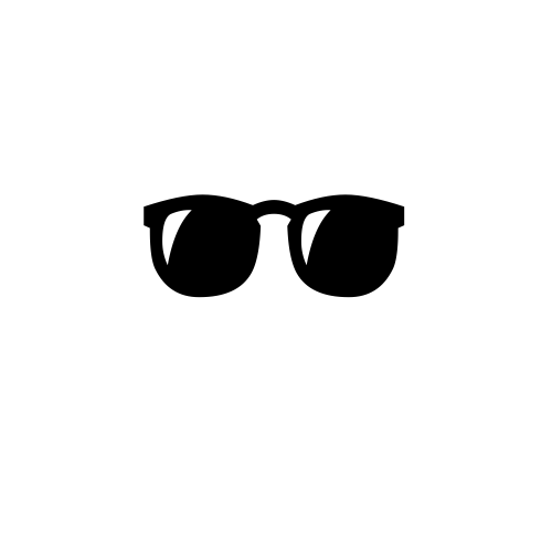 🕶 Emoji Domain black and white Symbola rendering