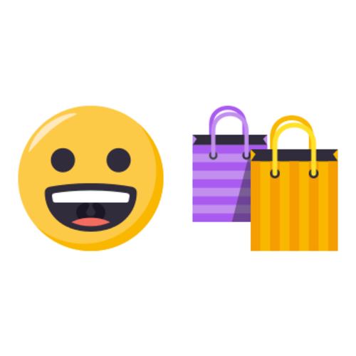 😀🛍 Emoji Domain EmojiOne rendering