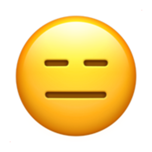 😑 Emoji Domain iOS rendering