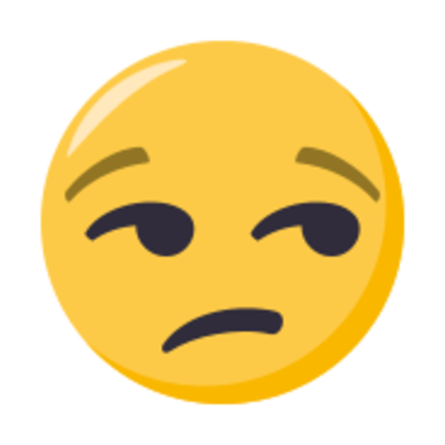😒 Emoji Domain EmojiOne rendering