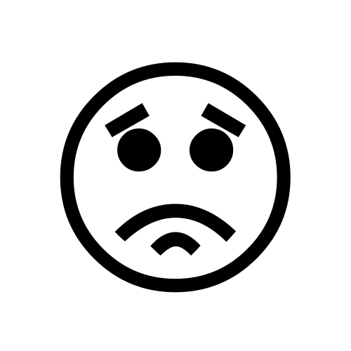😡 Emoji Domain black and white Symbola rendering